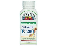 21st Century Vitamin E-200 (Natural) (pack size 100)