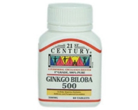 21st Century Gingko Biloba 500 mg (pack size 60)