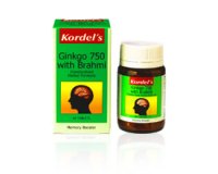 Kordel's Ginkgo 750 + Brahmi (pack size 120)