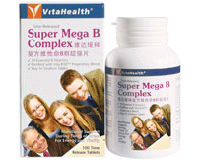 VitaHealth Super Mega B Complex (pack size 100)