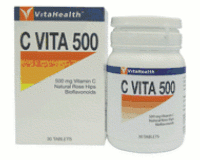VitaHealth C Vita 500mg Tablet (pack size 100)